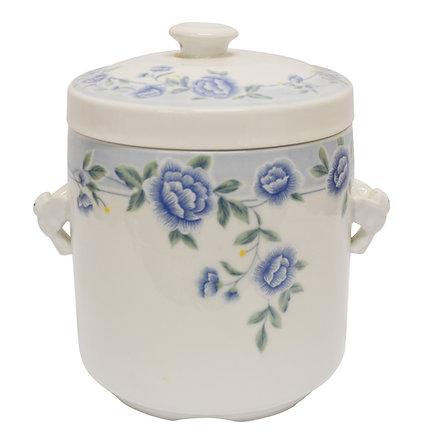 #8 Casserole / Blue Peony / 1 Set/Box