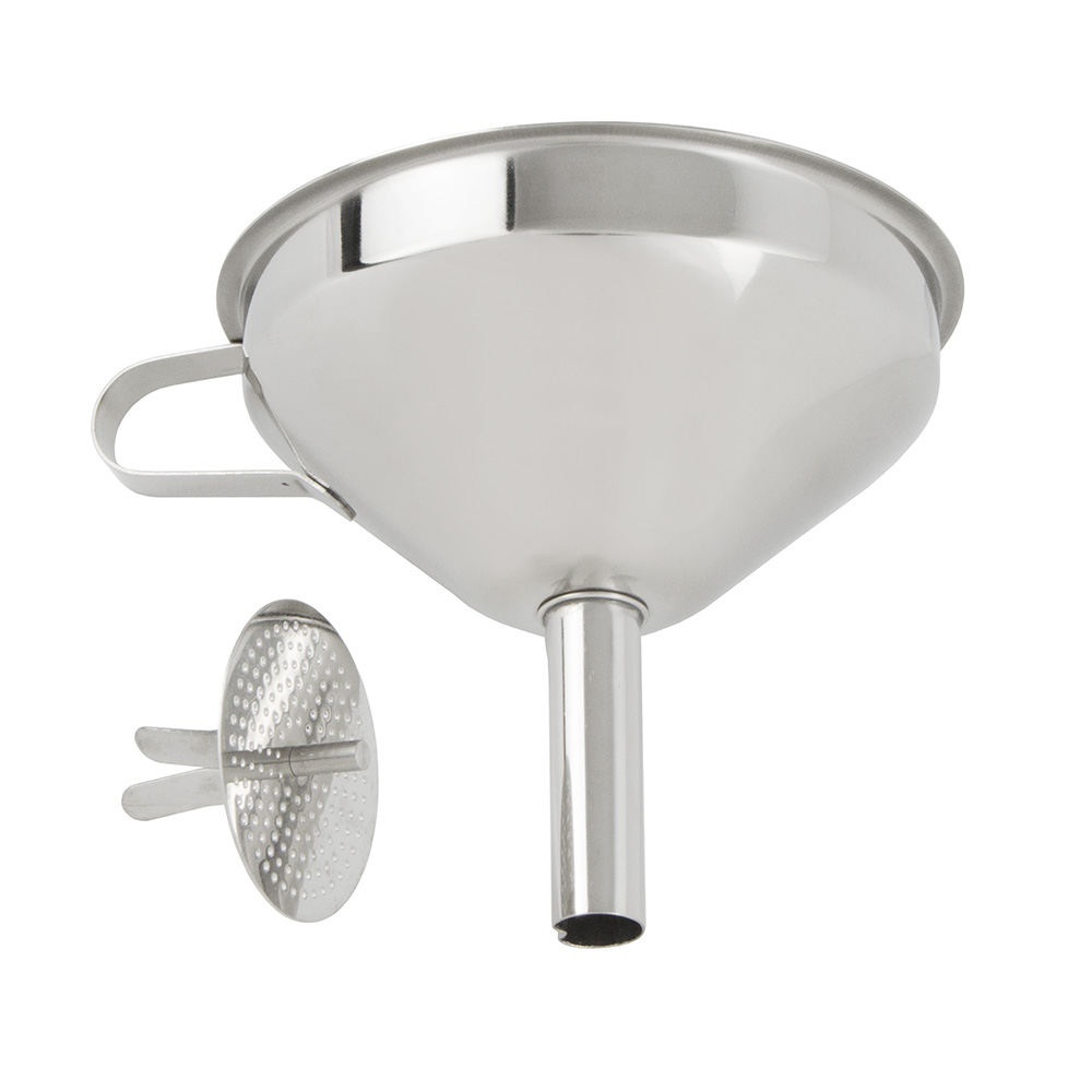 5" Diameter S/S Funner W/ Strainer