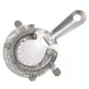 Bar Strainer, 4 Prongs, S/S