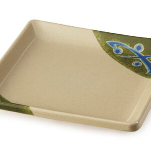 7" X 7" Square Plate Traditional
