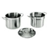 8 Qt S/S Double Boiler / 9.5 X 7.5 X 6