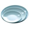 Blue Jade 9 3/4" Round Melamine Plate - 12/Case