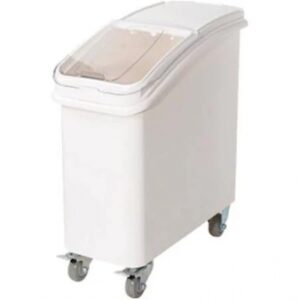 21 Gallon Ingredient Bin W/ Brake Casters