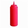 Squeeze Bottle / 12 Oz / Red / 3 Dz