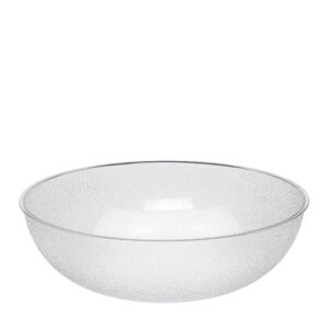 Camwear Bowl Pebbled Clear 23"