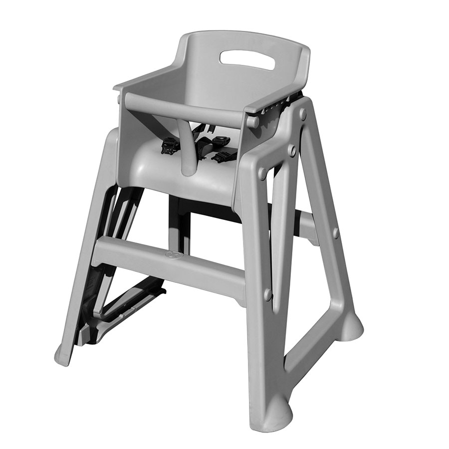 High Chair / Plastic / Gray
