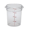 4 Qt Round Container / Clear
