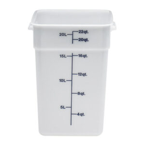 22 Qt/Poly Cam/Sq./Storage/NSF