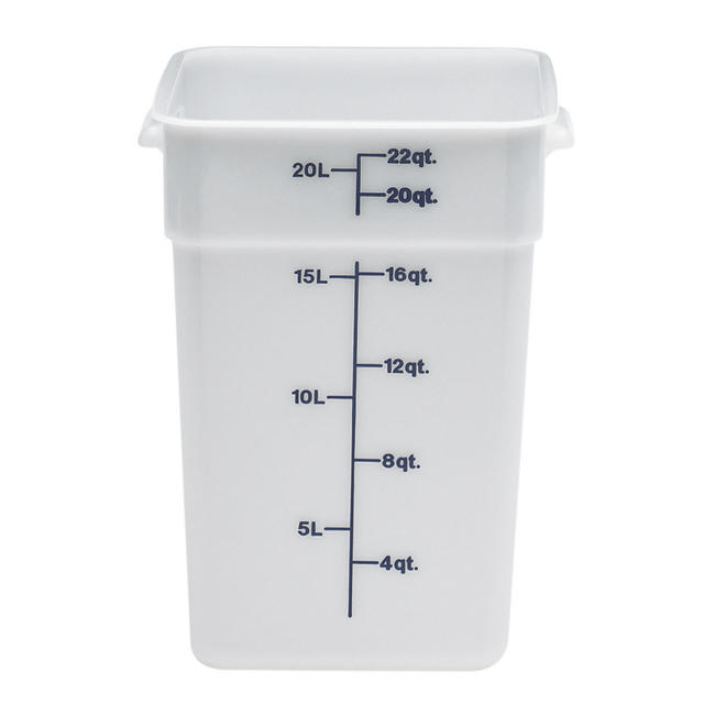 22 Qt/Poly Cam/Sq./Storage/NSF