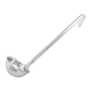 6 Oz Ladle, One-piece, S/S