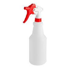 25 oz Sprayer Plastic Bottle / Red