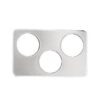 (3) 6 3/8" Holes Adapter Plate / 10