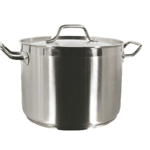 8 Qt Stainless Stock Pot W/ Lid