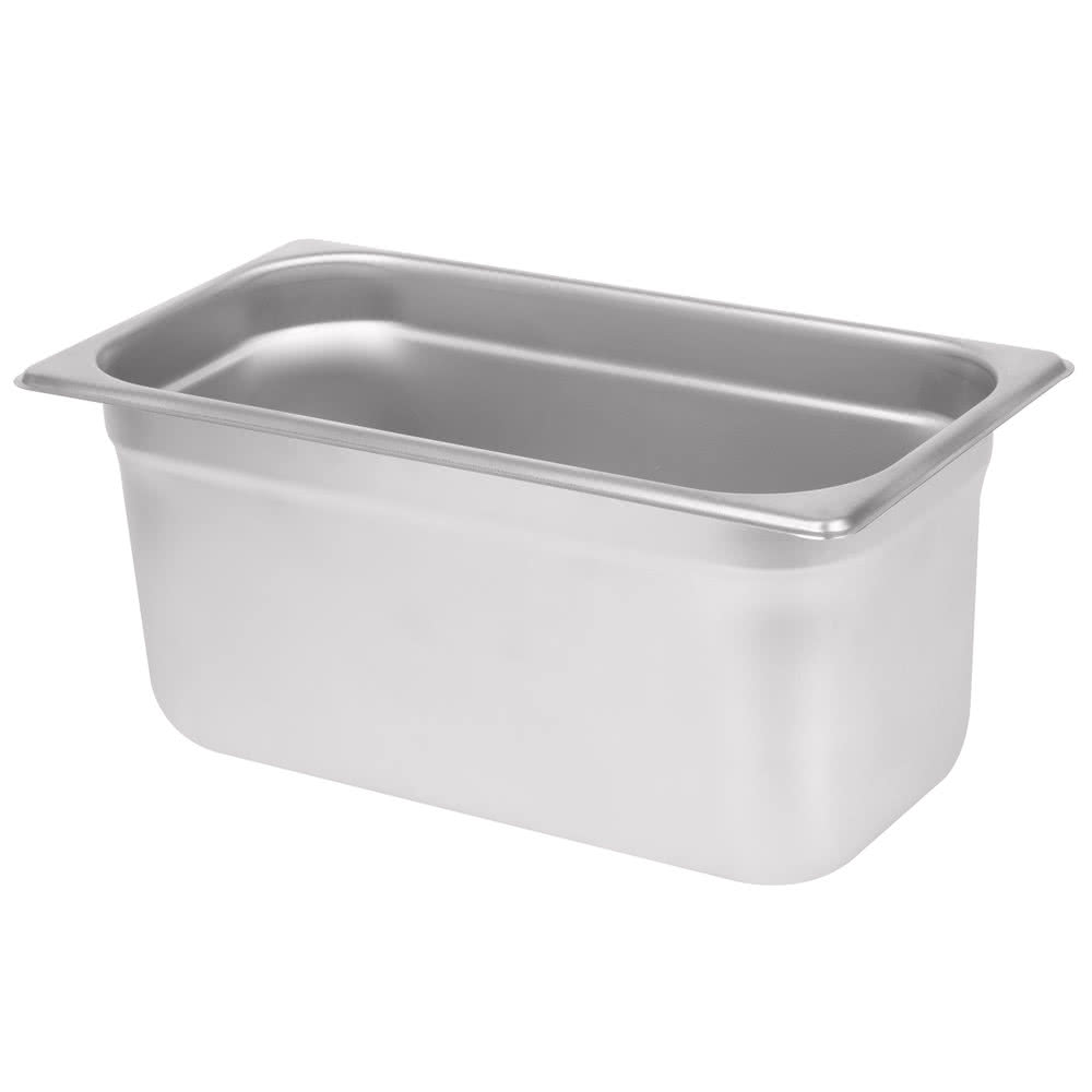 1/3 Size 6" Deep / 24 Gauge / Anti Jam Pan / 24