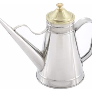 24 Oz Oil Can, Brass Cover
