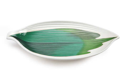 10 1/2" Leaf Plate Contemporary
