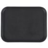 14" x 18" Non-Skid Serving Tray / Cambro / Black / 12