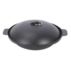 Cast Iron Casserole Wok