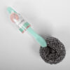 S/S Sponge Scrubber Ball W/ Handle / 12