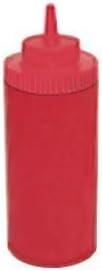 16 Oz Squz Bottle/Wide Mouth/Rd/6