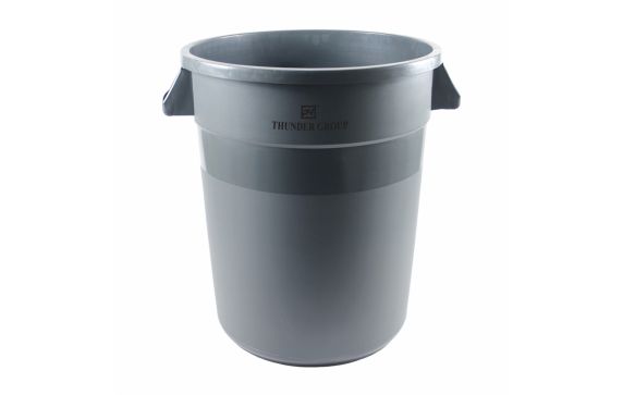 20 Gallon Round Trash Can/Gray