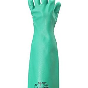 Solvex / 18" Glove / Size 9 / L / Green