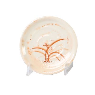 4" Dish Gold Orchid / Kyoto Plate