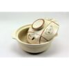 9.5" Casserole White