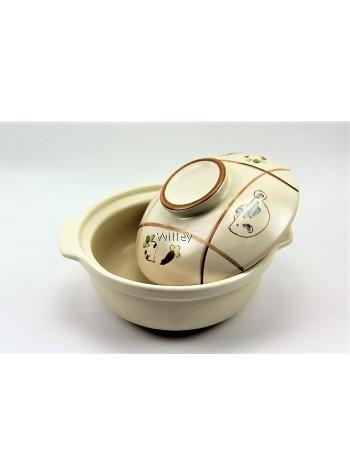 9.5" Casserole White