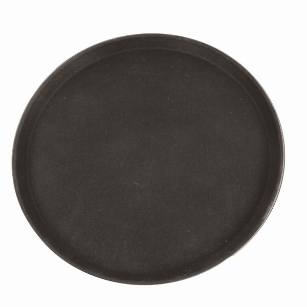 14" Round Tray / Brown / 12