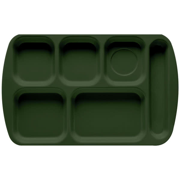 Right Hand Compartment Tray Green