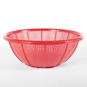Red Strainer Round Colander 12"