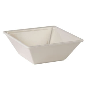 4 3/4" x 4 3/4" Passion Pearl Square 8 oz. Melamine Bowl