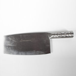 #1 S/S Chopping Knife Metal Handle Double Lion Brand