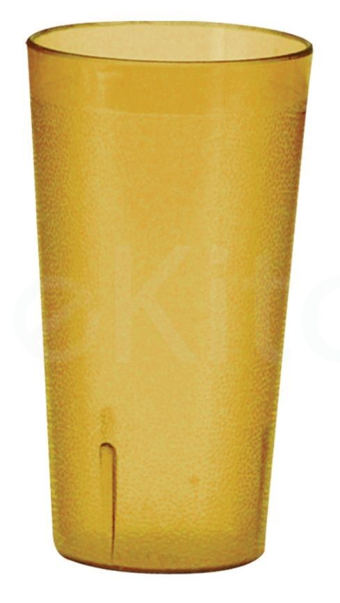 9 1/2 Oz Pebbled Tumblers, Amber