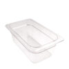 1/4 Size 4" Deep Pan / Clear
