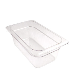 1/4 Size 4" Deep Pan / Clear