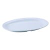 13" x 8" Oval Melamine