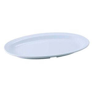 13" x 8" Oval Melamine