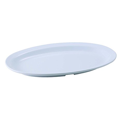 13" x 8" Oval Melamine