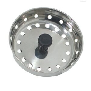 3" S/S Sink Strainer / 2.5" Stop / 24