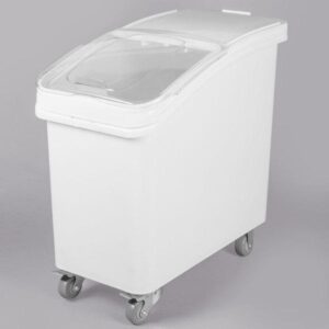 27 Gal Ingredient Bin w/ Brake Cast/