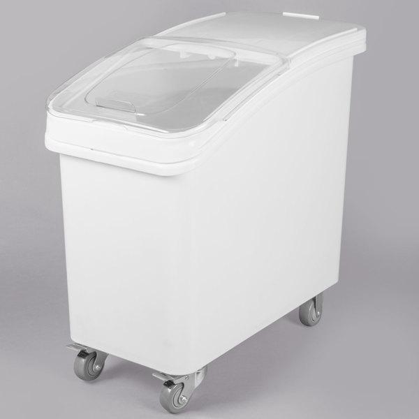 27 Gal Ingredient Bin w/ Brake Cast/