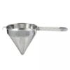 12" China Cap Strainer, Coarse S/S