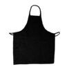 28.5 X 33" / Bib Apron / 12 / Black