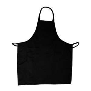 28.5 X 33" / Bib Apron / 12 / Black