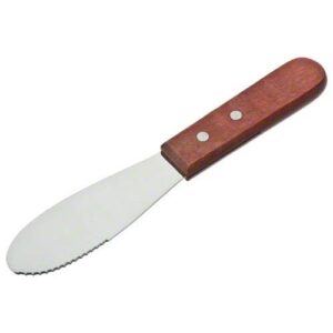 6" Butter Spreader / Wood Handle / 24