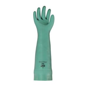 Size 10 / Sol-Vex Nitrile Glove / Green