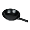 16" Black Carbon Steel Wok