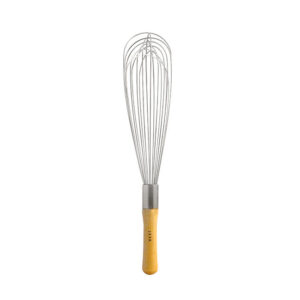 14" S/S Wire Whip / Wood Handle